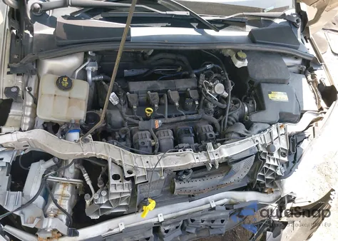 2017 Ford Focus Titanium from USA, damaged, VIN 1FADP3J28HL331830